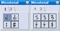 MagicScore zum Noten schreiben am PC! Microtonal / Mikrotonal
